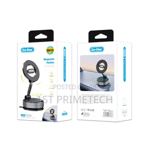 Go-Des 360 Degree Magnetic Phone Holder With Vacuum Suction