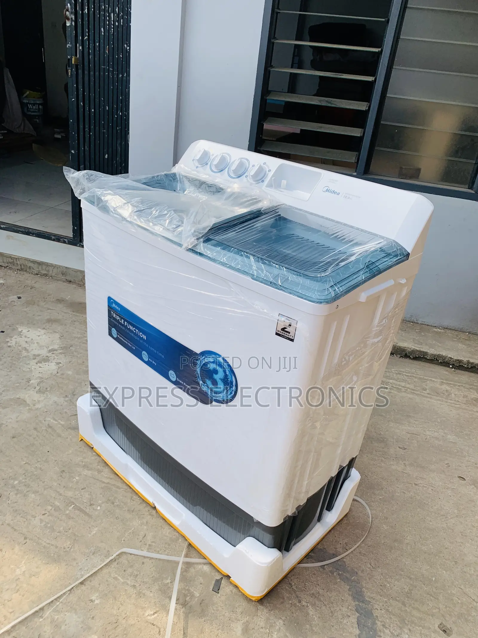 Highly Recommended Midea 18Kg Topload Twintub Semi