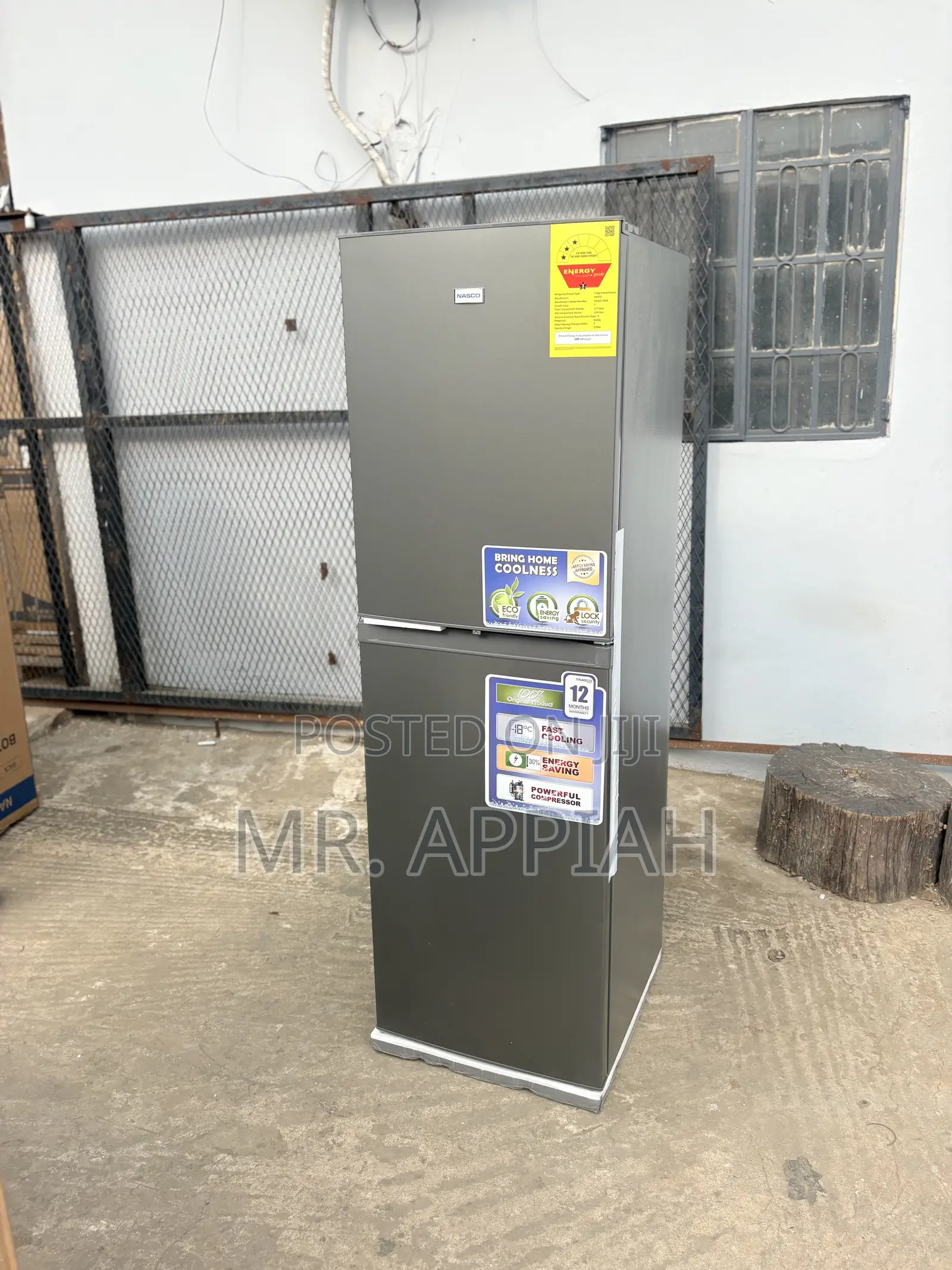 Quality Yet Affordable Nasco Nasd2-29sk 2 Door Refrigerator(Gray)