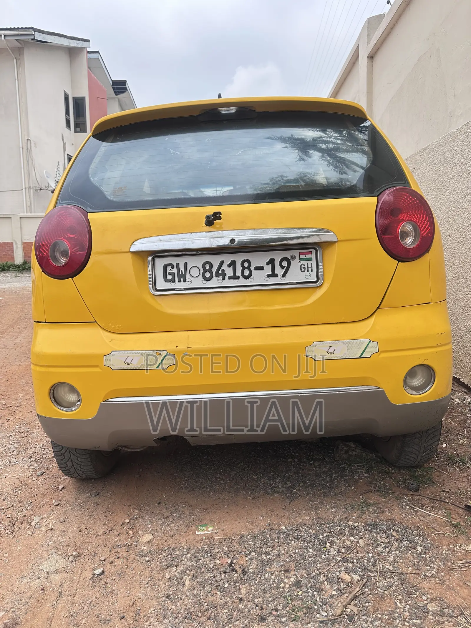 Daewoo Matiz 0.8 S 2008 Yellow