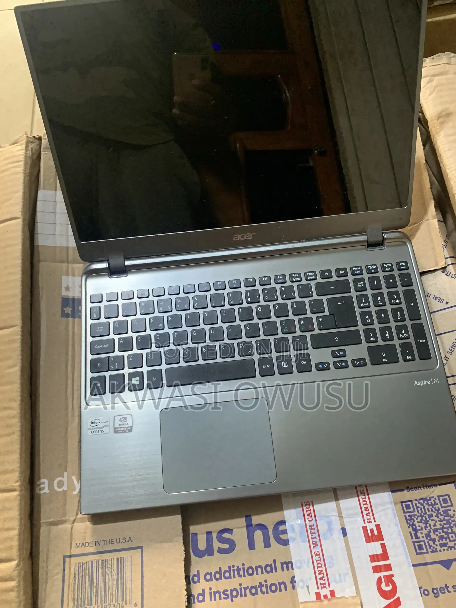 Laptop Acer Aspire M3 8GB Intel Core i5 HDD 500GB