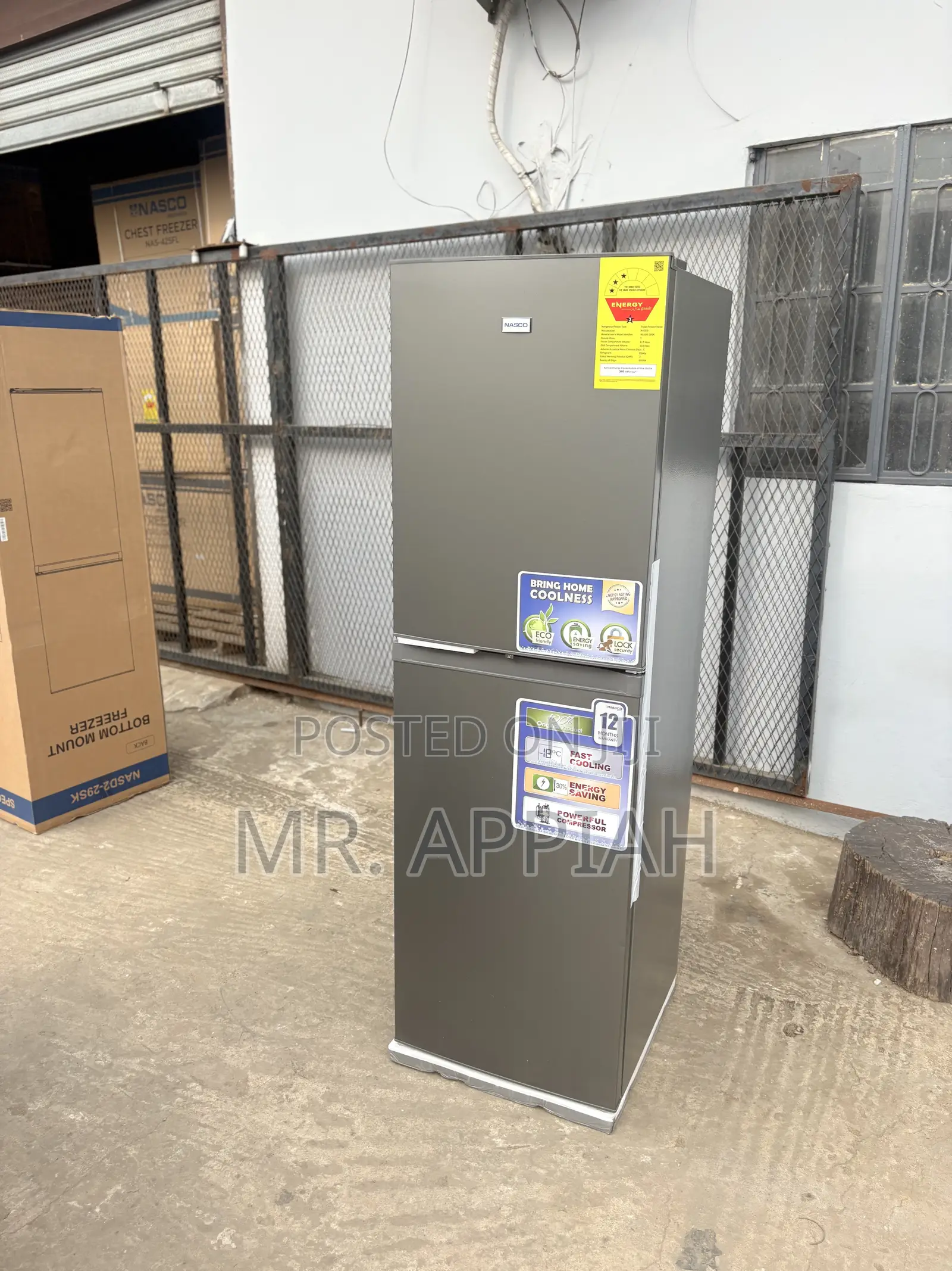 Super Classic Nasco Nasd2-29sk Double Door Refrigerator(Gray).