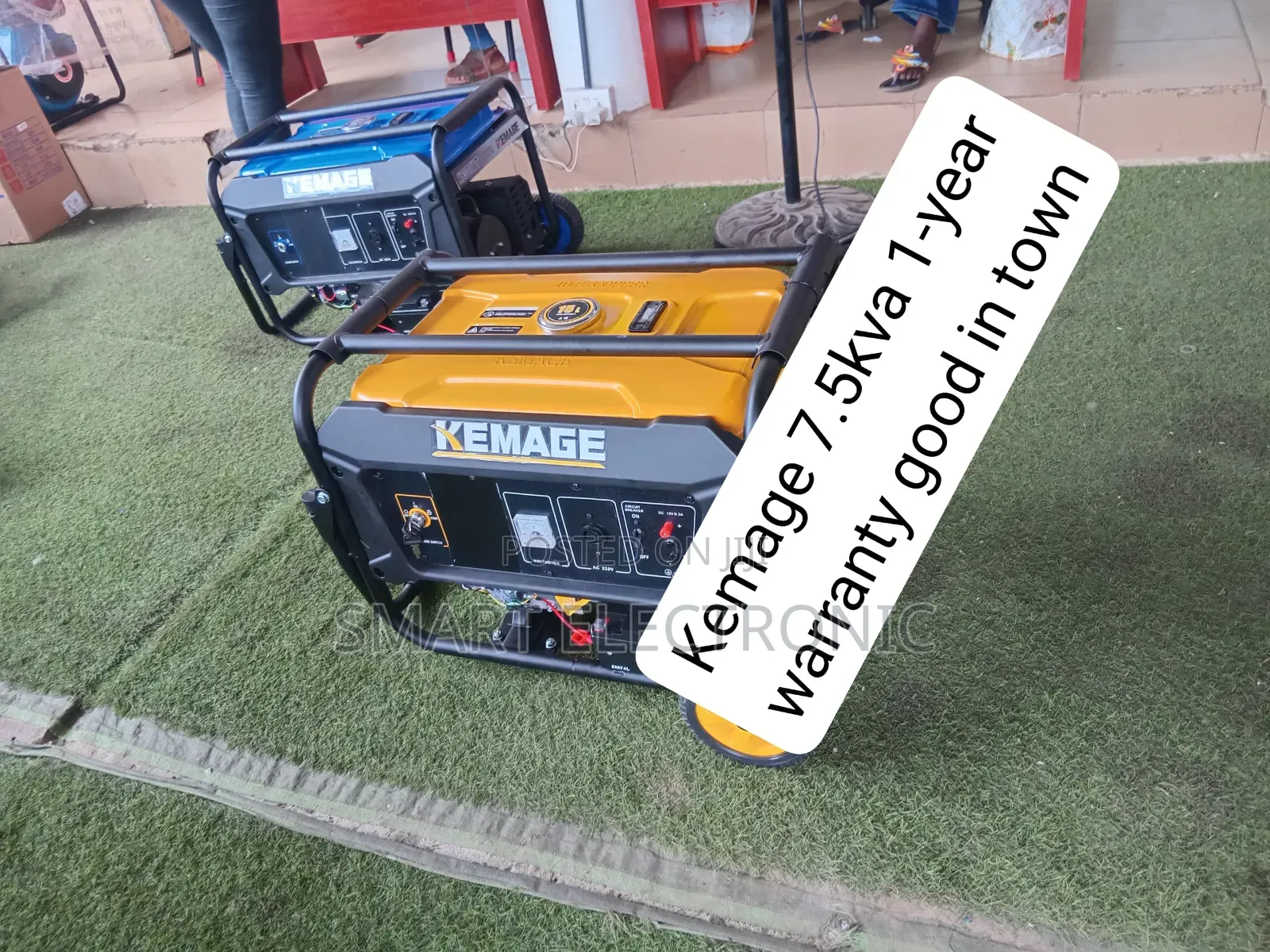 Powerful KEMAGE 7.5KVA 8500W Generator – Reliable Petrol Genset