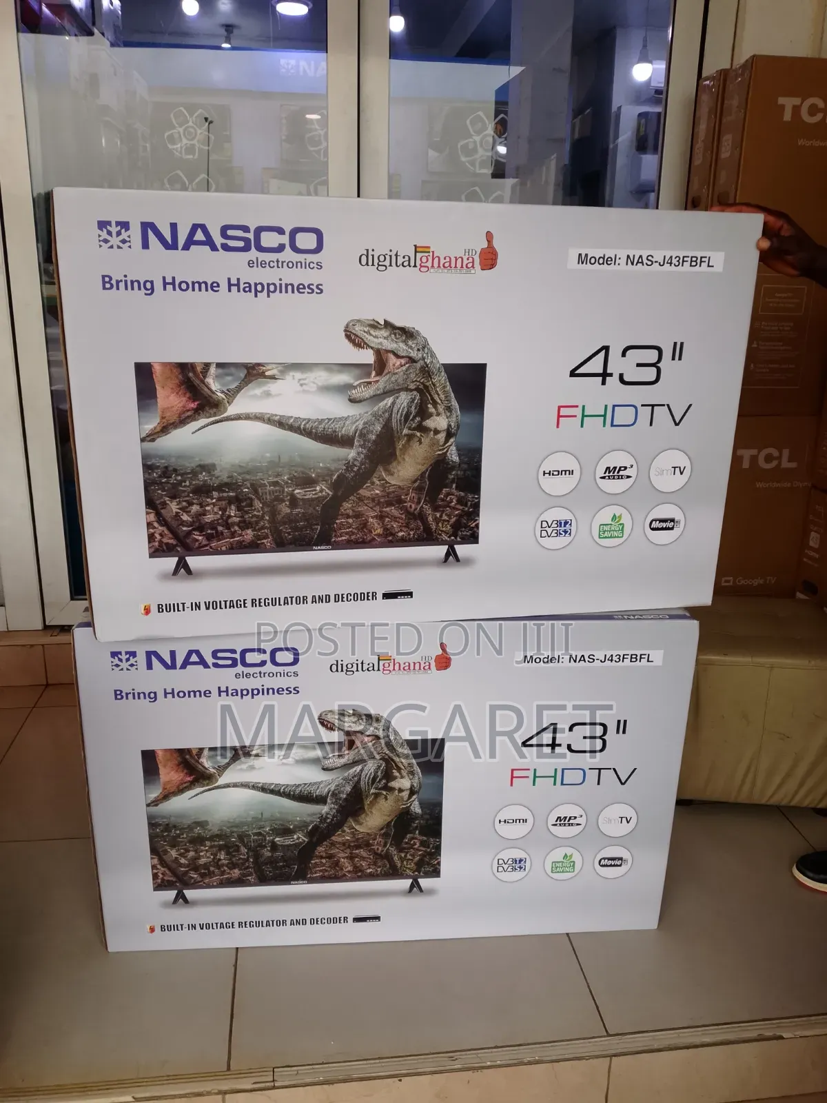 Feel- Good Watching Nasco 43 Inches Digital Satellite Television