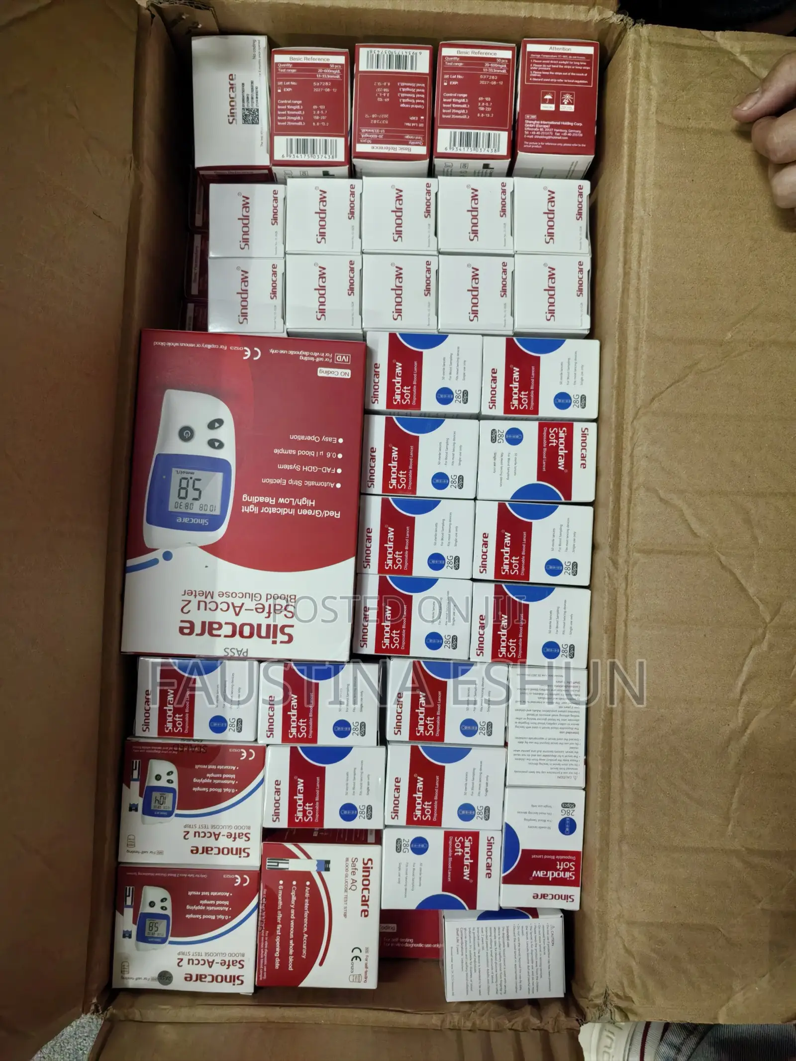 Sinocare Accu 2 + 50strips and Lancets