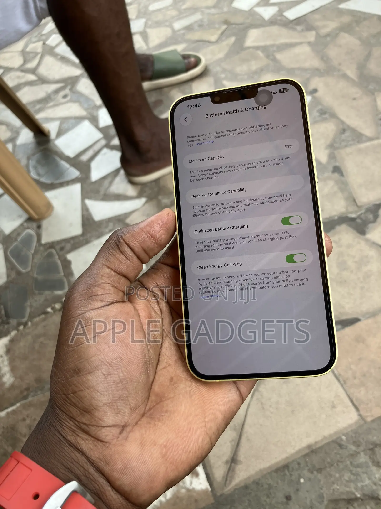 Apple iPhone 14 Plus 256 GB Yellow
