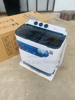 7kg Topload Twintub Semi Automatic Midea White