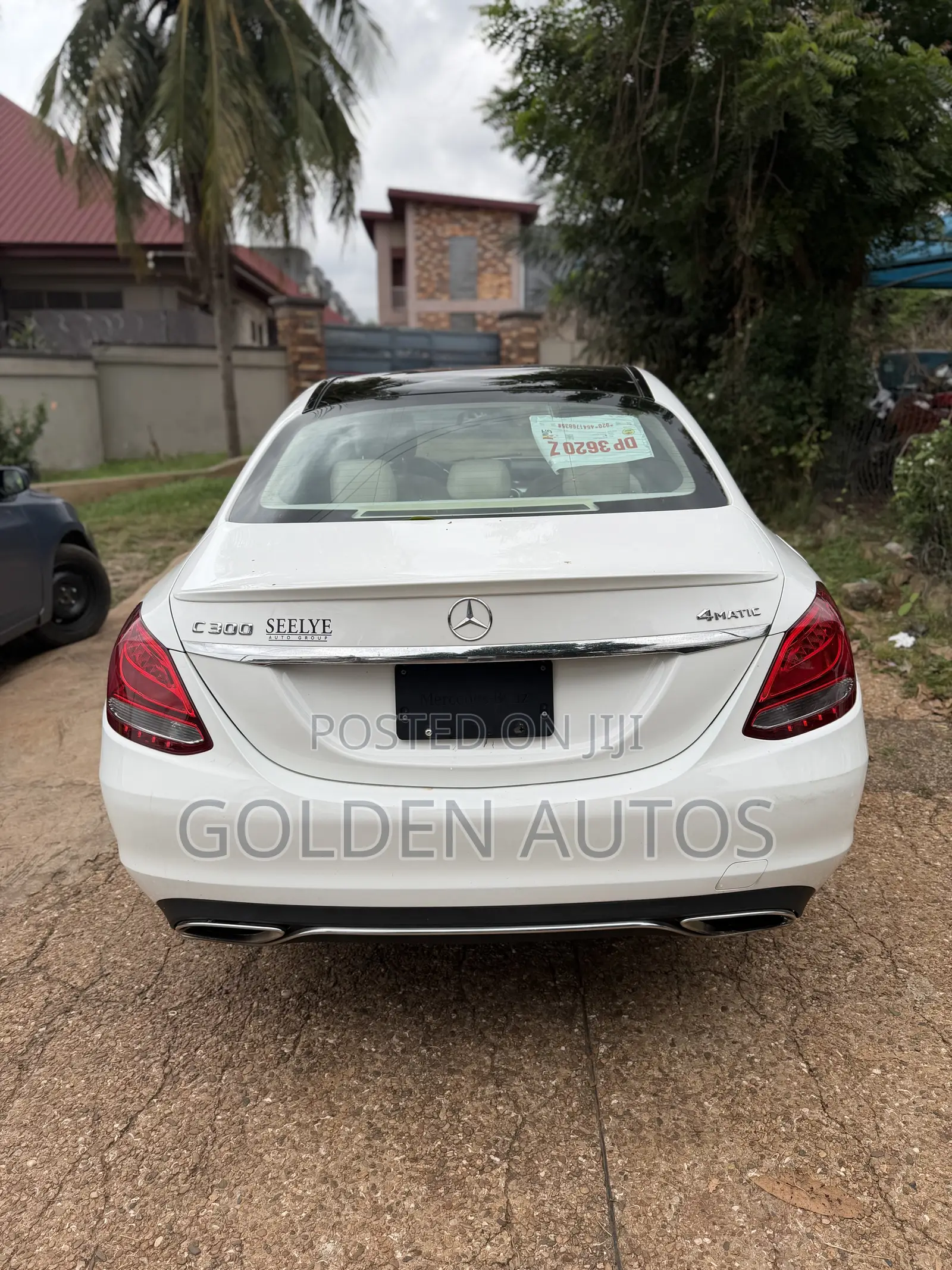 Mercedes-Benz C300 Base 4Matic Sedan AWD (2.0L 4cyl 7A) 2016 White