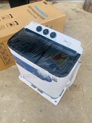 Semi Automatic Washing Machine 7kg Topload Twintub Midea White