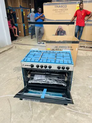 Buy This Nasco Gas Cooker - 5 Burner Silver