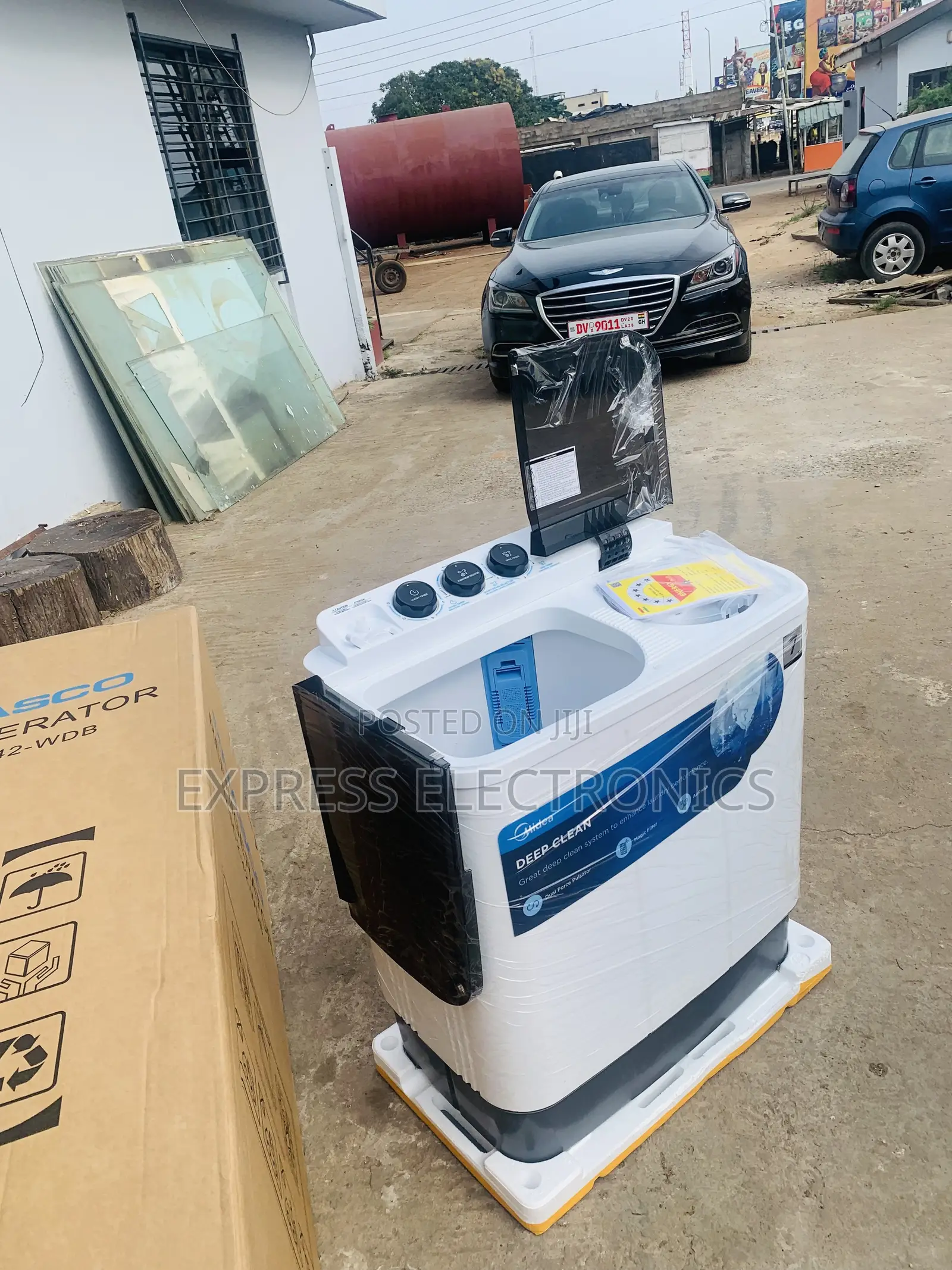 Shop the New Washing Machine 7kg Midea Topload Twintub