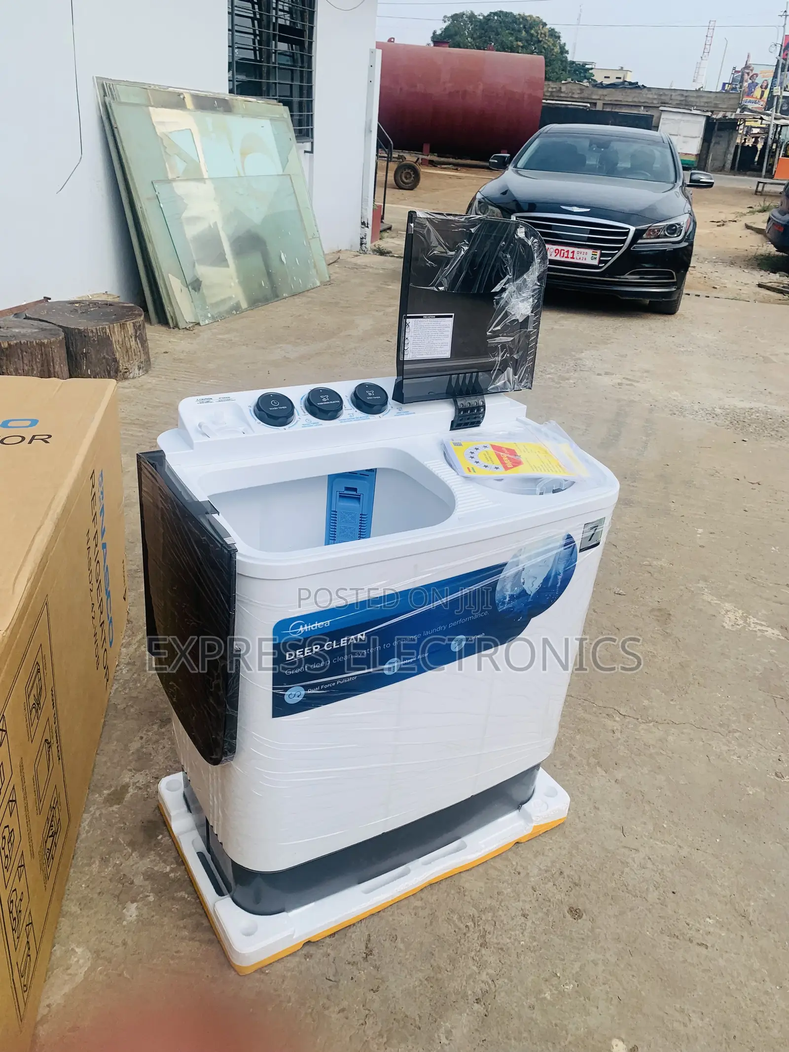 Shop the New Washing Machine 7kg Midea Topload Twintub