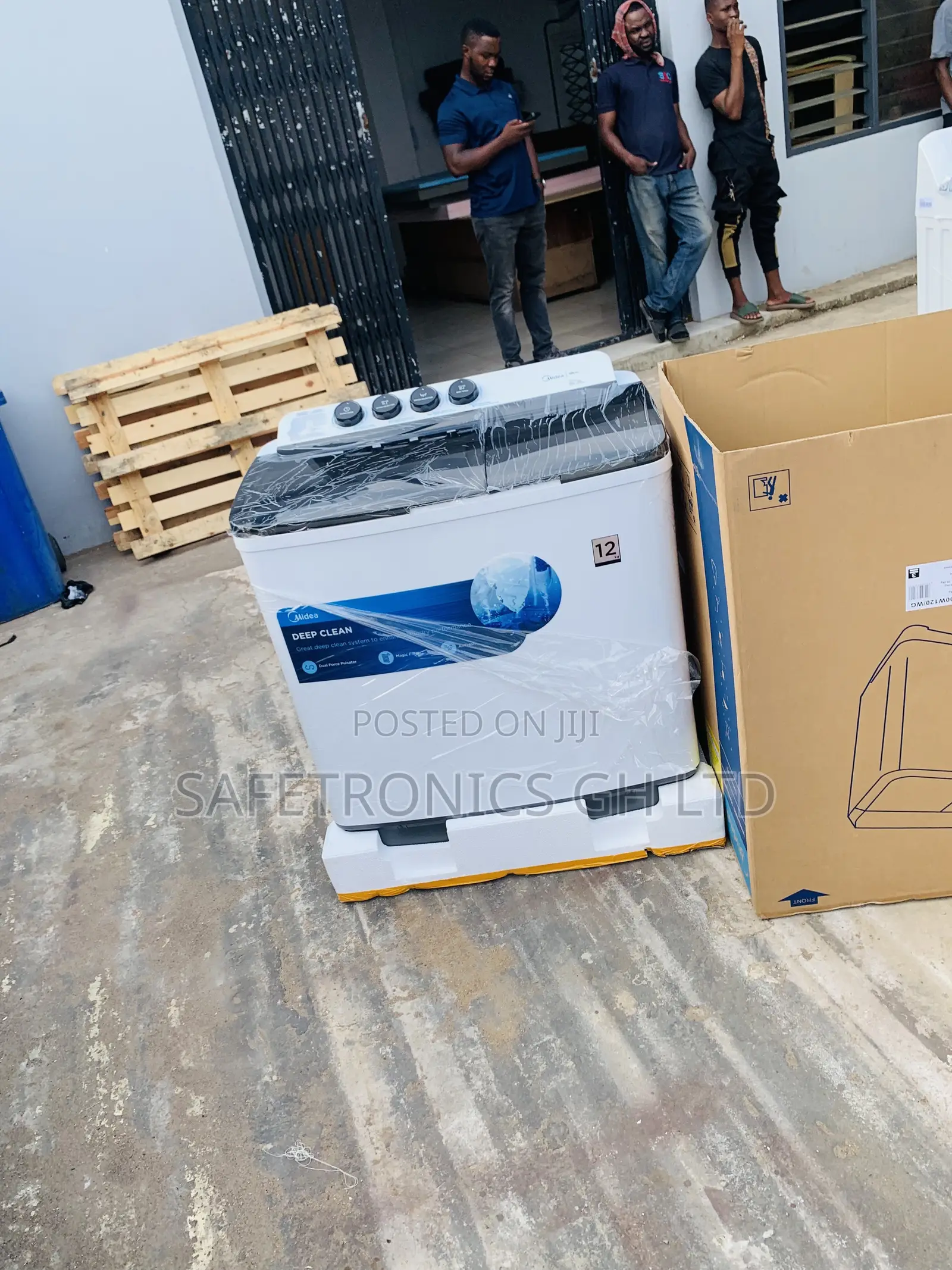 Newly Bulky Midea 12 Kg Semi Automatic Top Load Washing Machine