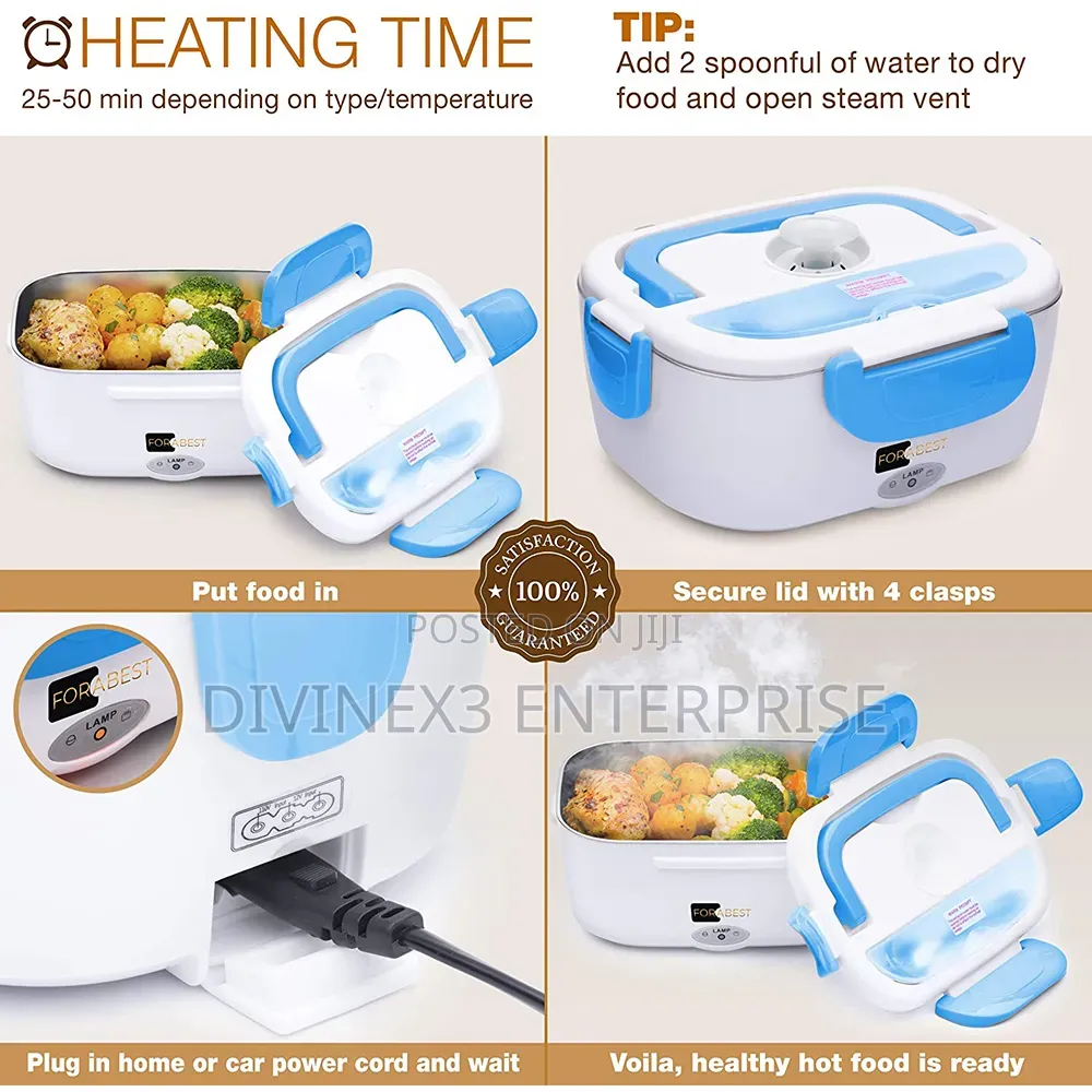 Electric Lunch Box – Hot Meals Anywhere!