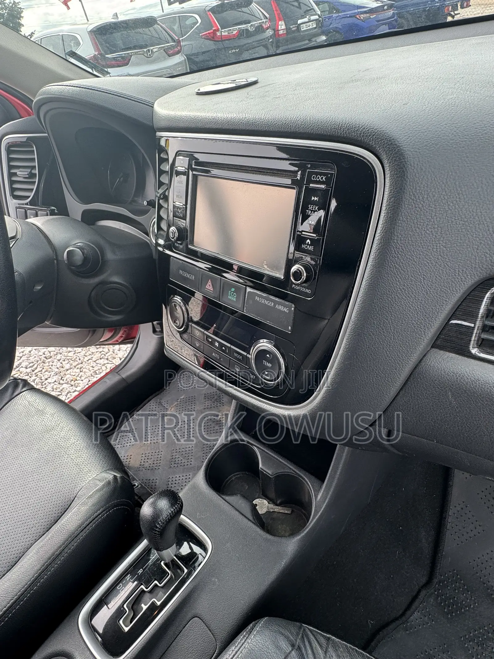 Mitsubishi Outlander 2017 Red
