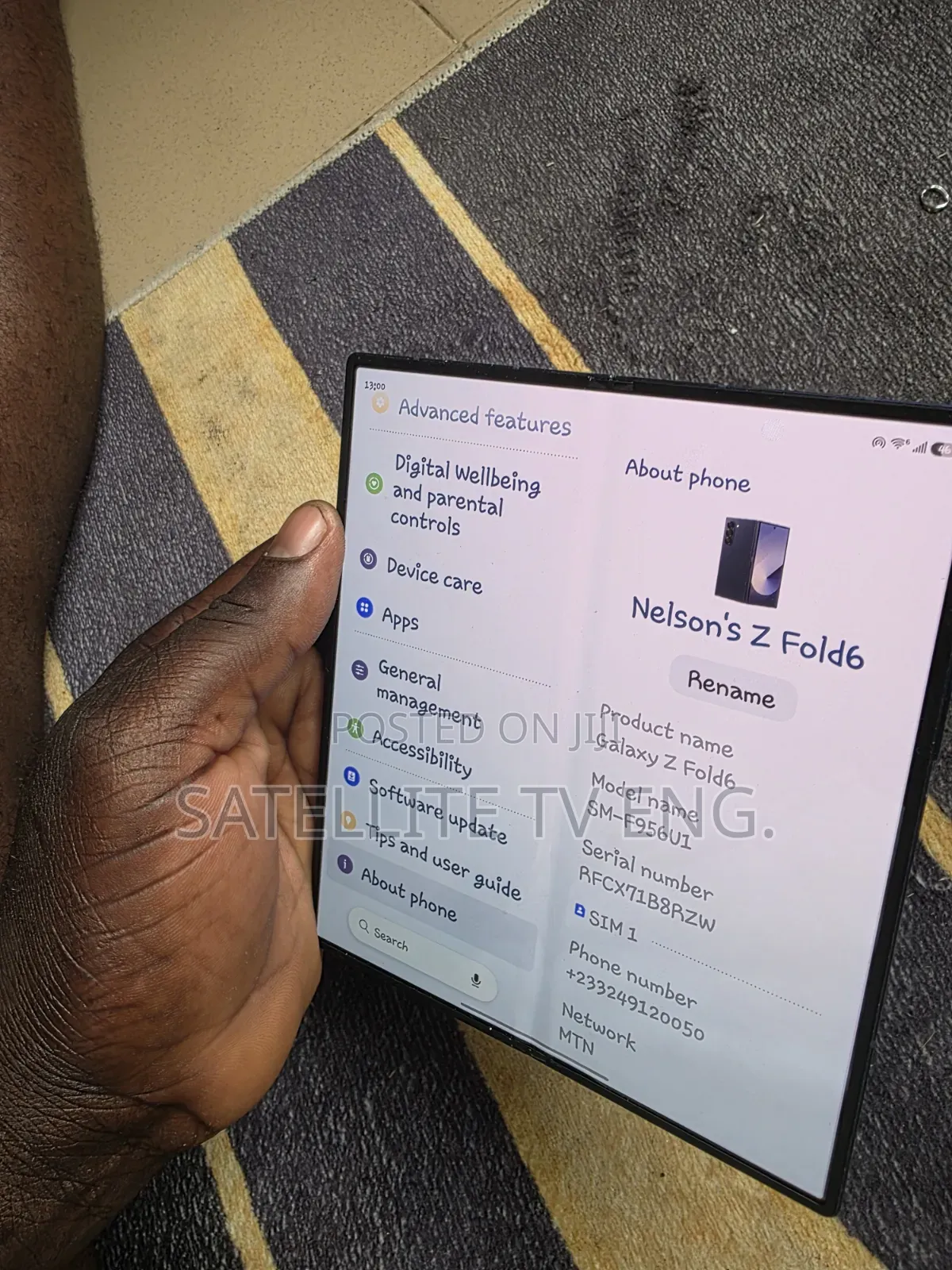 Samsung Galaxy Z Fold6 512 GB Blue
