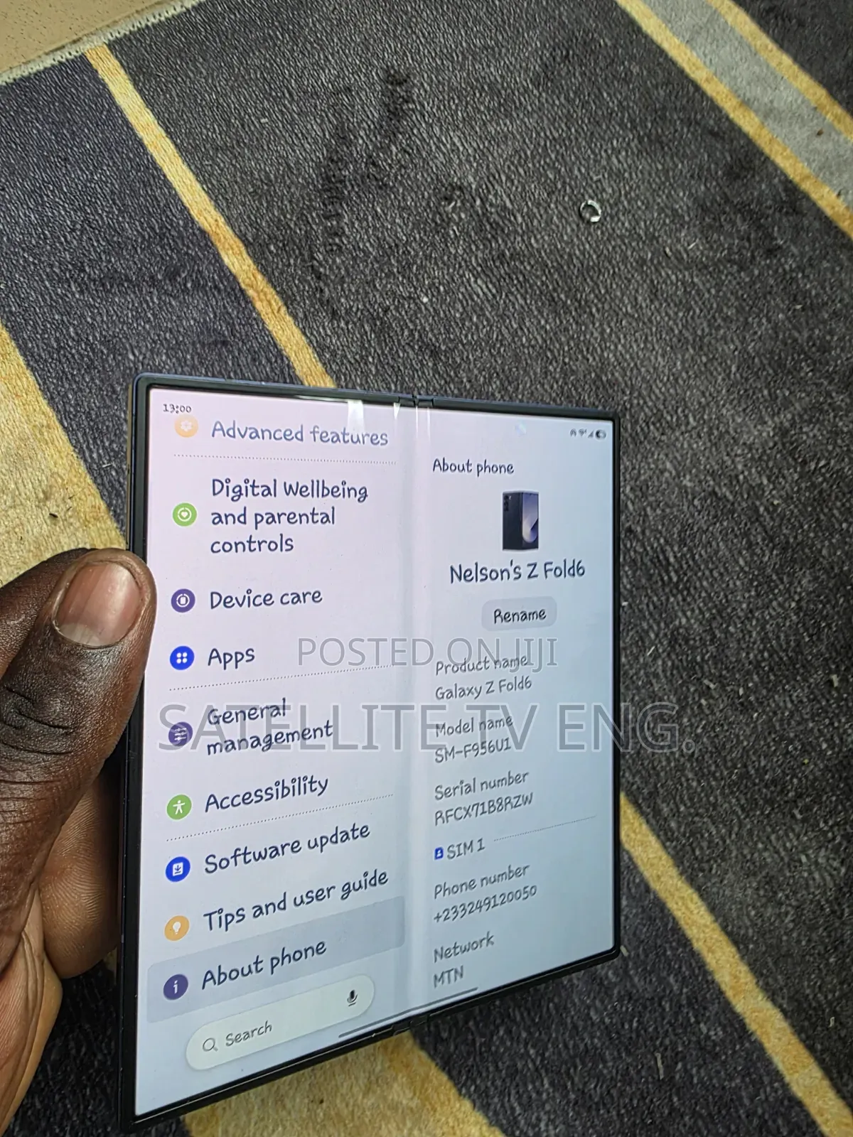Samsung Galaxy Z Fold6 512 GB Blue