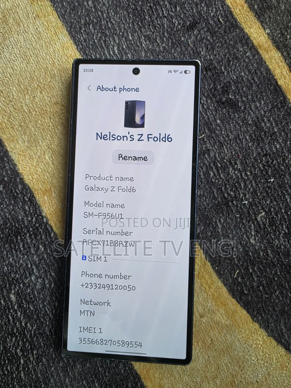 Samsung Galaxy Z Fold6 512 GB Blue