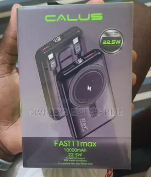 CALUS 22.5W Magnetic Power Bank – 10,000mAh Fast Charging