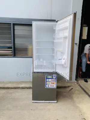 Available Now Grey Double Door Fridge Nasco NASD2-36 With Dispenser