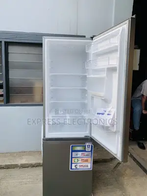 Available Now Grey Double Door Fridge Nasco NASD2-36 With Dispenser
