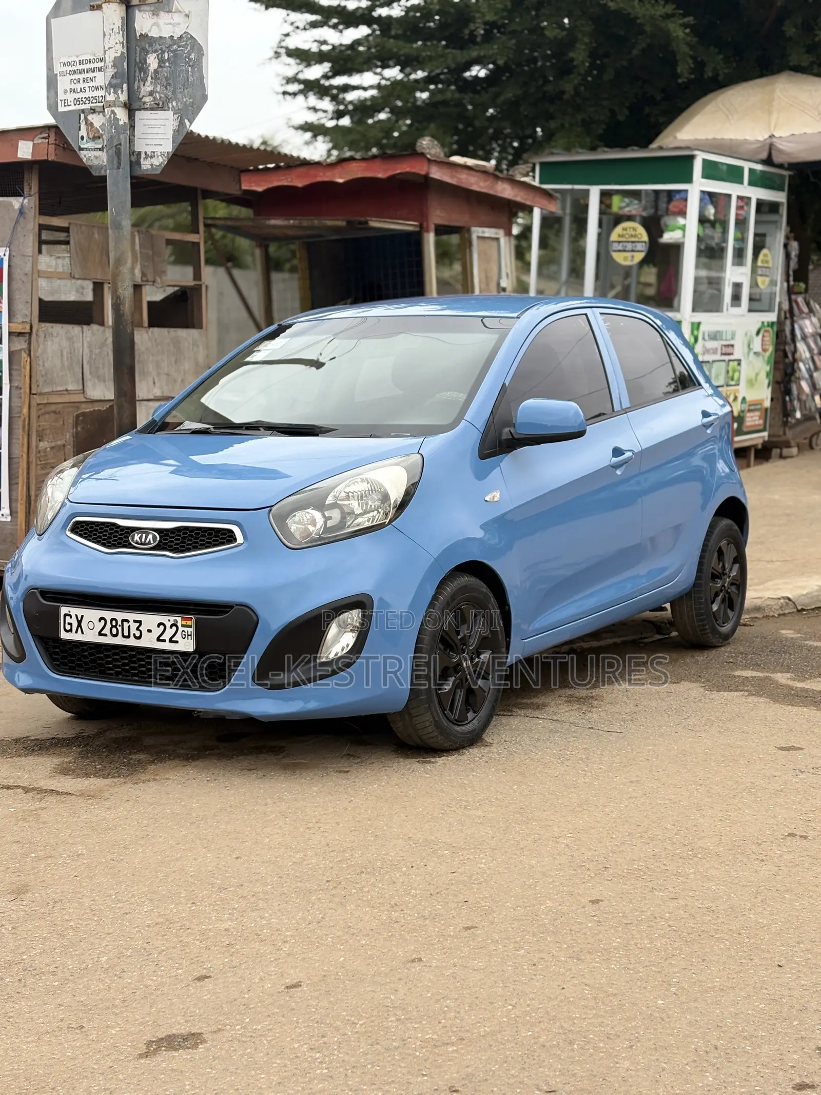 Kia Morning 2012 Blue