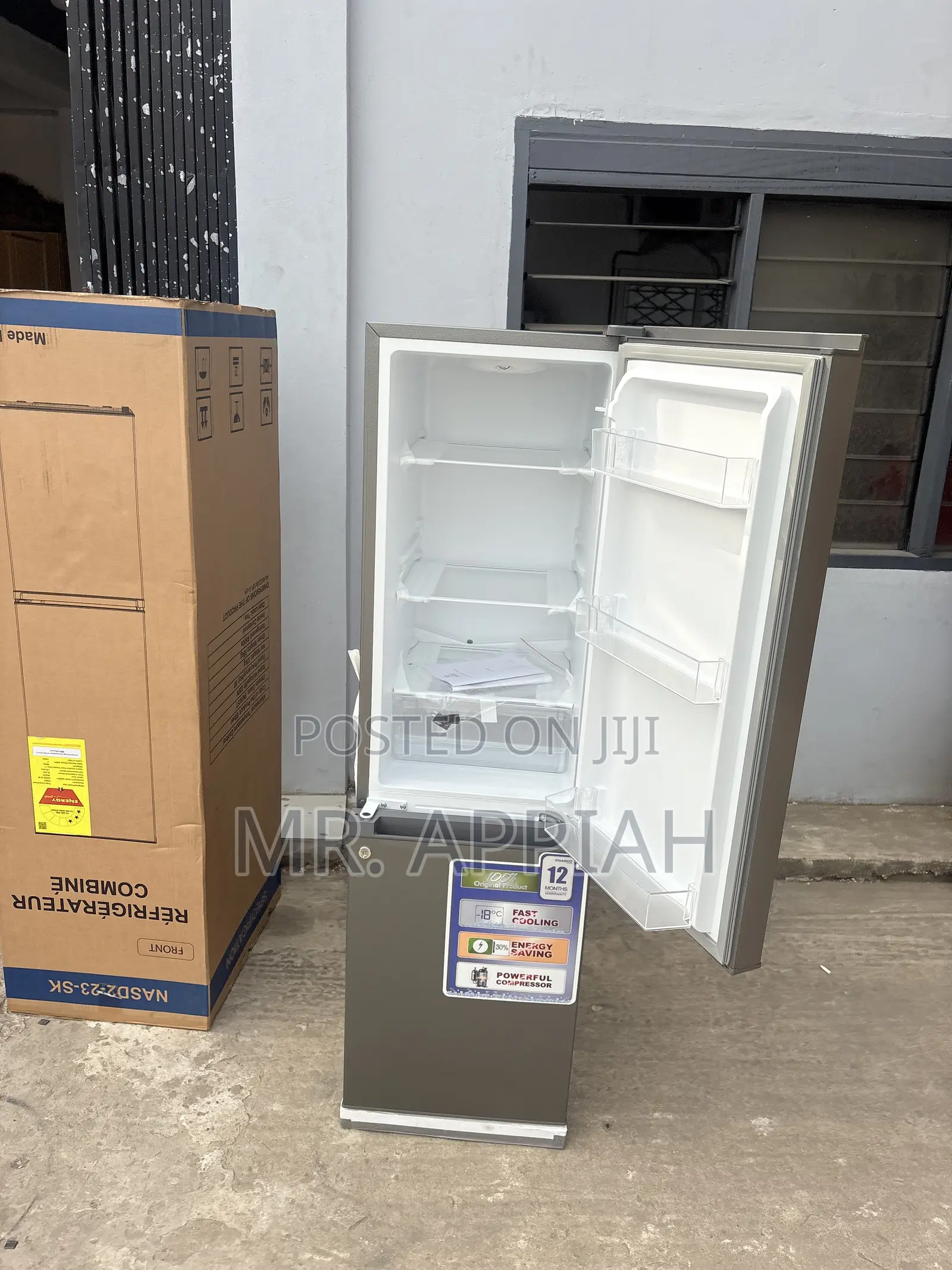 Latest and Affordable Nasco Nasd2-36 2 Door Refrigerator(Gray).