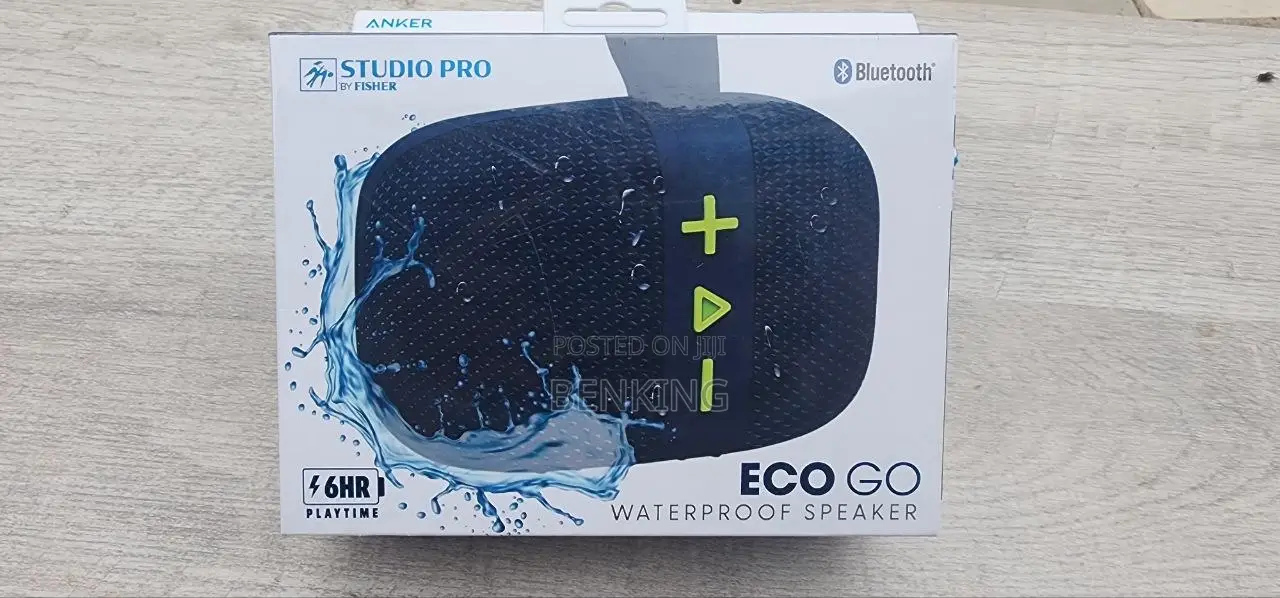 Original Fisher Eco Go Speaker With FM Radio