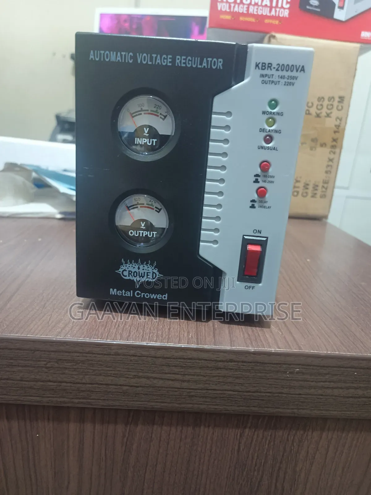 2000 Watt Stabilizer