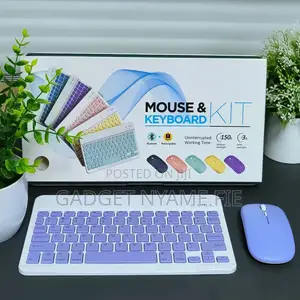 Wireless Rechargeable Keyboard and Mouse (With Backlight)
