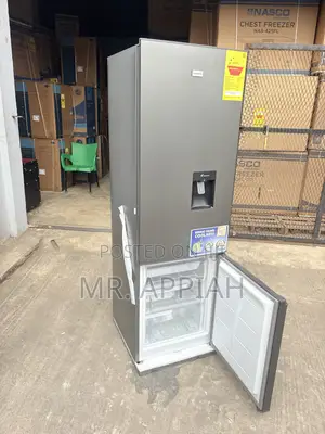 Shop Nasco Nasd2-36 Bottom Freezer Fridge(Gray)255Liters
