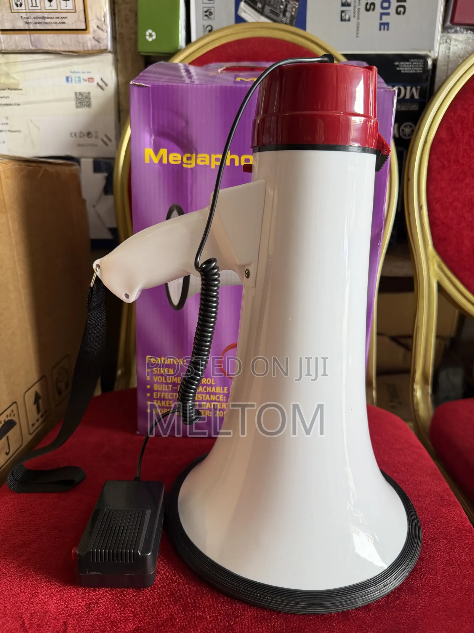 Megaphone With Detachable Microphone