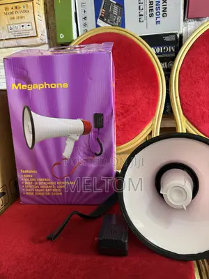 Megaphone With Detachable Microphone