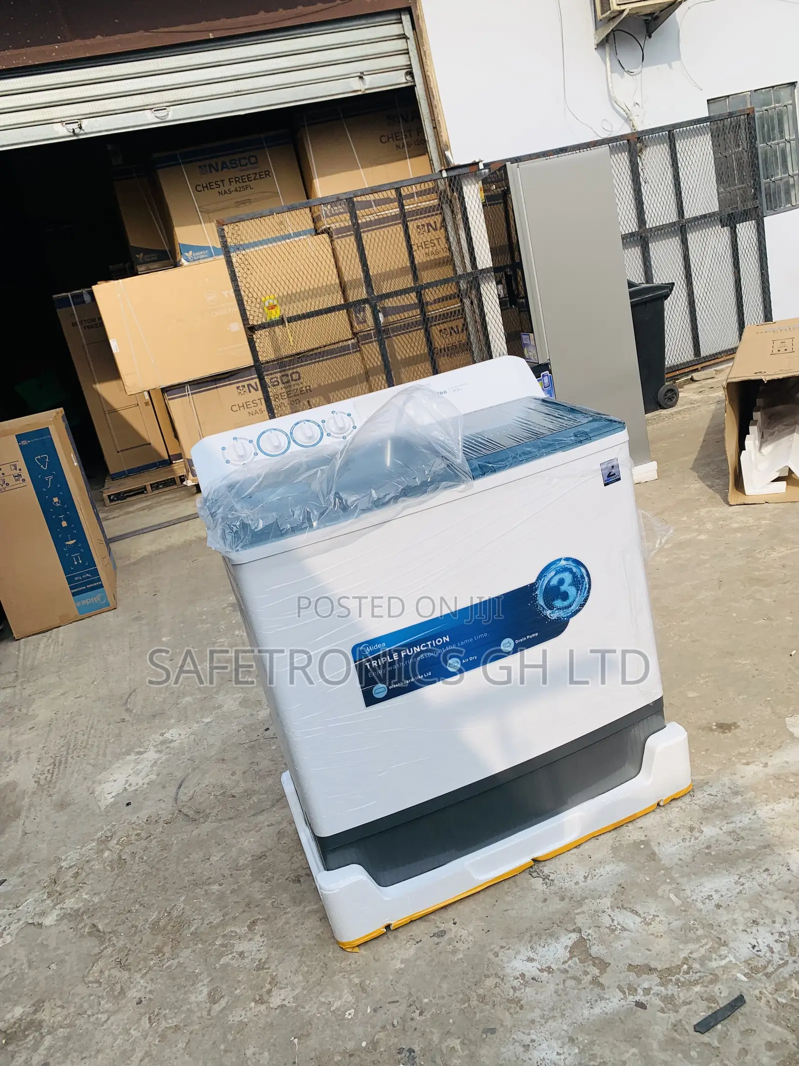 Super Fast Midea 18kg Twin Tub Washing Machine Mt100w180/Wg-7