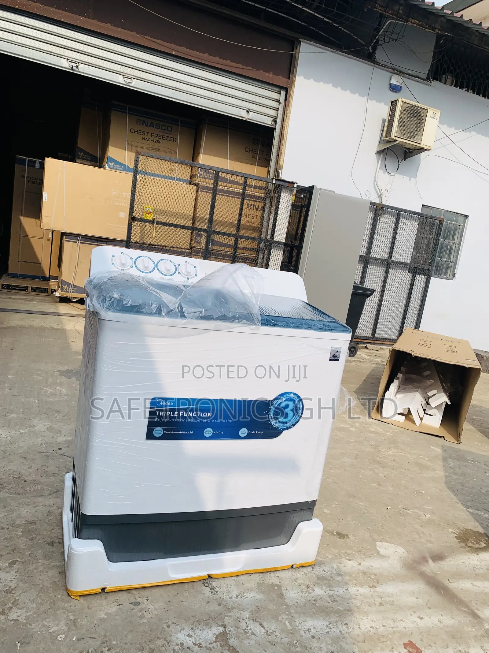 Super Fast Midea 18kg Twin Tub Washing Machine Mt100w180/Wg-7