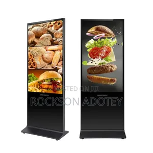 Interactive Digital Android Totem Screens Standing Kiosks for Rent