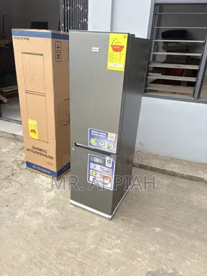 Lovely Design Nasco Bottom Mount Freezer Fridge(Gray)170Liters