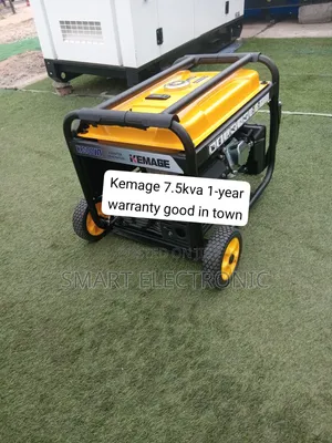 7.5KVA 8500W Genset Quality Electricity Backup for Fridges, TVs, ACs