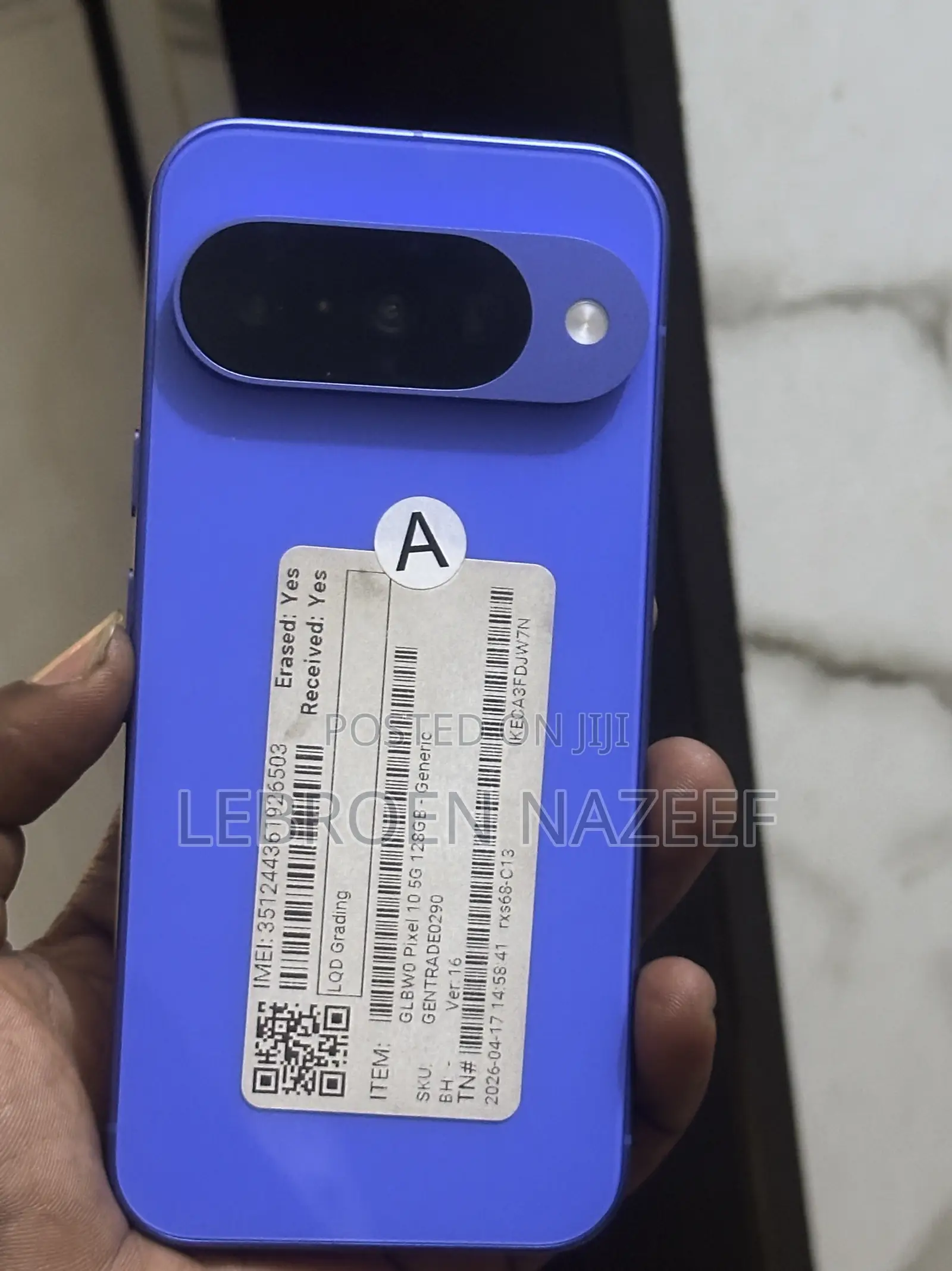 Google Pixel 10 128 GB Blue