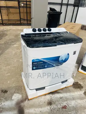 Super Classic Midea 12kg Semi-Automatic Washing Machine(White)