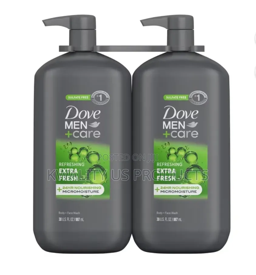 Dove Men+Care Extra Fresh Body Wash - 2 Pack