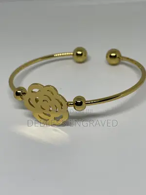 Brand New Gold Adjustable Cuff Bracelet