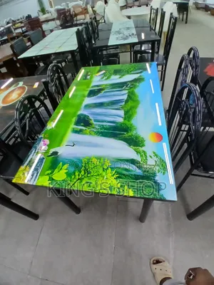 A Glass Dining Set