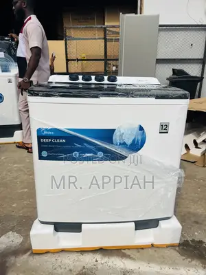 Buy Unique Midea 12kg Semi-Auto Washing Machine(White).