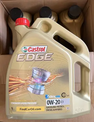 CASTROL EDGE C5 0w-20 Advanced Full Synthetic Motor Oil 5 Litres