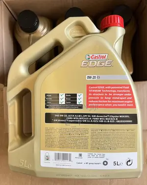 CASTROL EDGE C5 0w-20 Advanced Full Synthetic Motor Oil 5 Litres