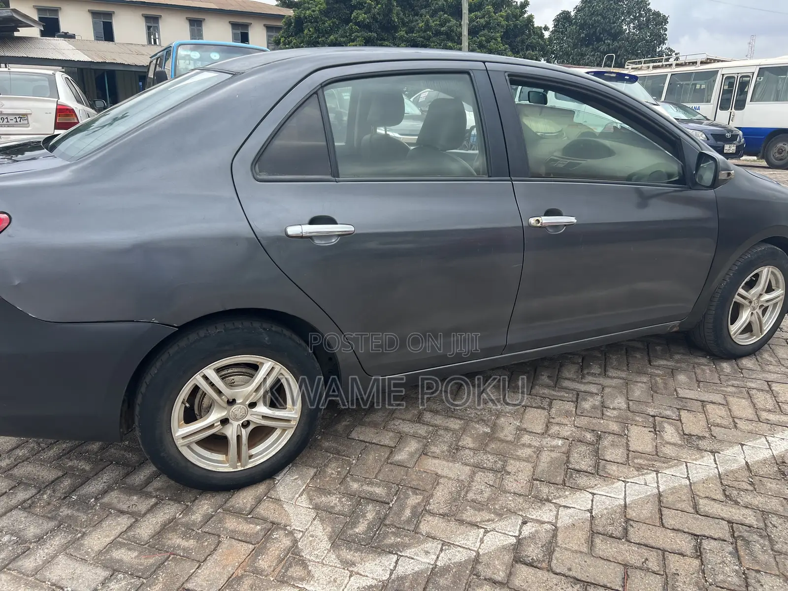 Toyota Yaris 2007 Gray