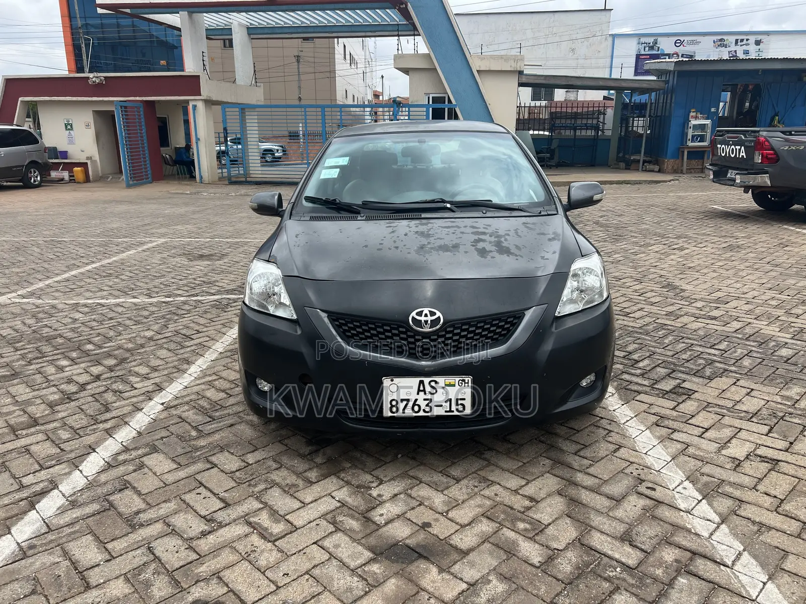 Toyota Yaris 2007 Gray