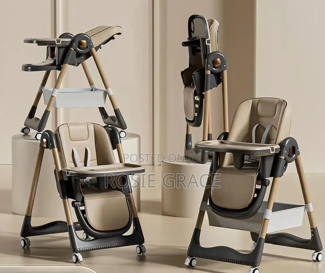 Deluxe Multifunctional Baby Feeding High Chair