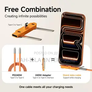 BASEMO 240W Type-C to Type-C Fast Charging Cable – 1.5M